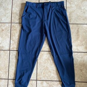 Men's Blue Golf Joggers